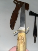 Vintage WWII DGM 5664-87 German Multitool Axe Hatchet Hammer Screwdriver With VINTAGE BLACKHAWK BRAND KNIFE