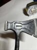 Vintage WWII DGM 5664-87 German Multitool Axe Hatchet Hammer Screwdriver With VINTAGE BLACKHAWK BRAND KNIFE