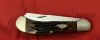 NOS  2008 CASE  7944 62100 SS AMBER BONE WORM GROOVE LARGE SADDLEHORN