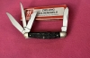 JA HENCKELS KNIFE Hal-0025-MHG 4-BLADE STOCKMAN MAHOGANY BONE