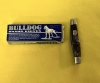 VTG 2000 BULLDOG BRAND PURPLE SWIRL CELLULOID STOCKMAN KNIFE