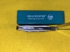 NOS HEN & ROOSTER 312 DEER STAG/DAMASCUS FOLDING KNIFE SPAIN