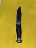 RARE VINTAGE CATTARAUGUS FIXED BLADE KNIFE W/ SHEATH. MADE IN USA!