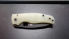 Spyderco M4 Shaman Compression Lock Knife Natural G-10