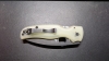 Spyderco M4 Shaman Compression Lock Knife Natural G-10