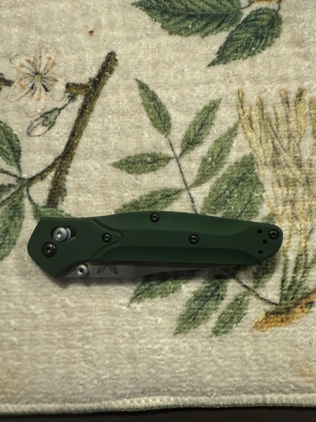 Benchmade 940 Osborne Green Aluminum