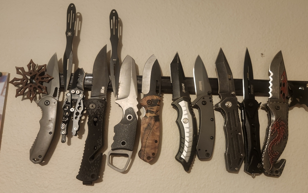 50+ knife collection 