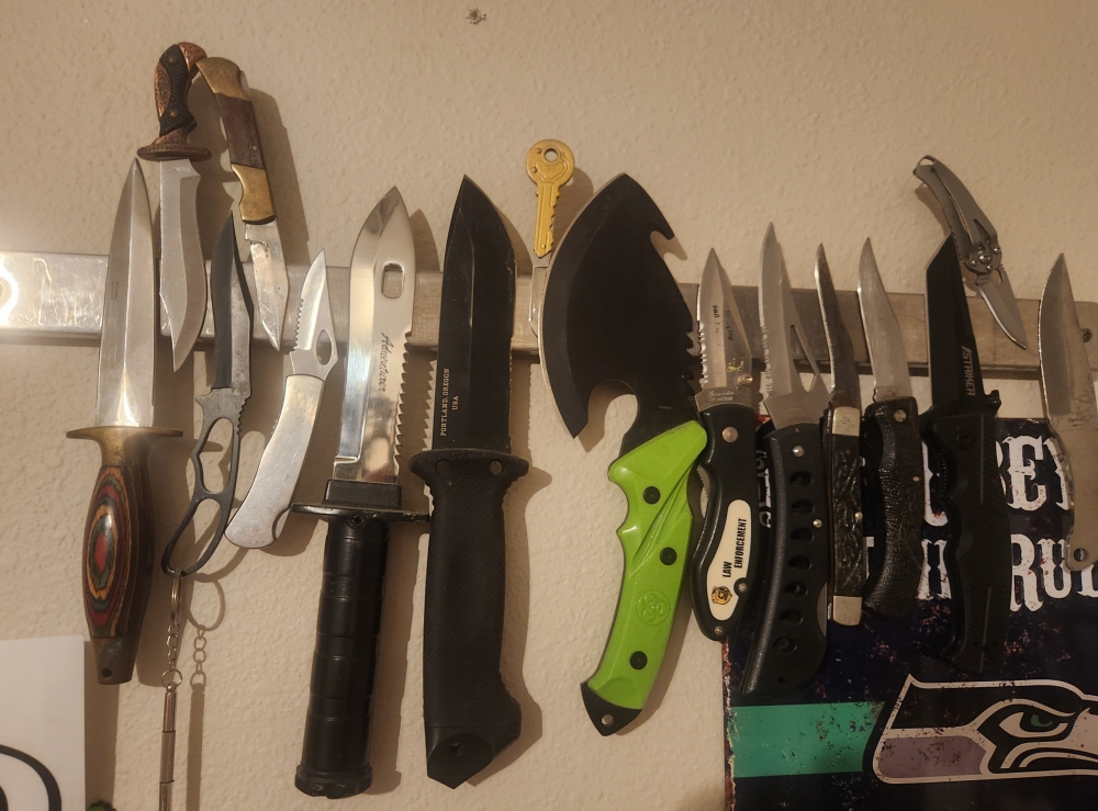 50+ knife collection 