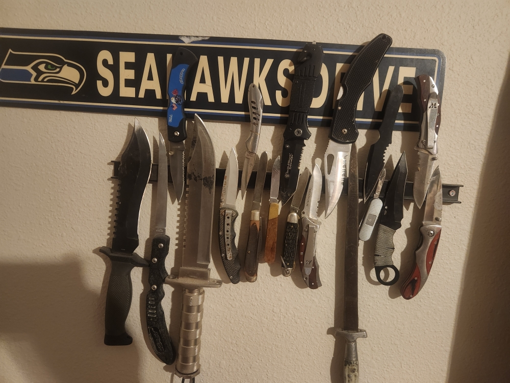 50+ knife collection 