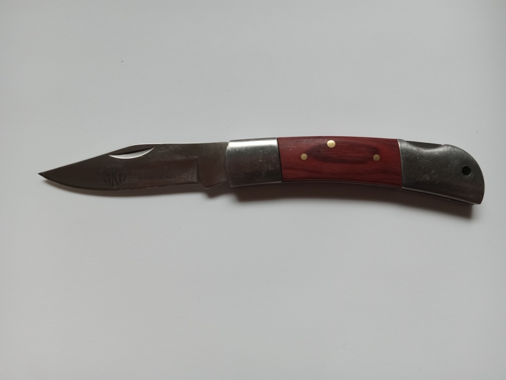 NRA National Rifle Association 2 1/2\" Folding Blade Knife