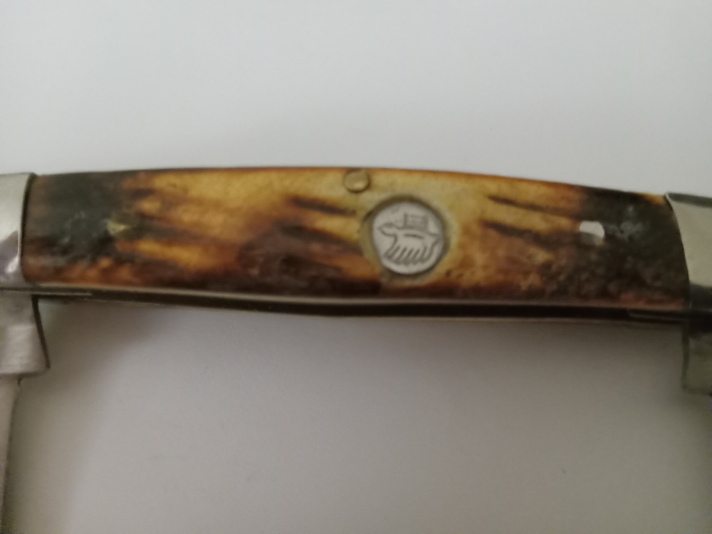 Wild Turkey Hand Made 3 Blade Knife