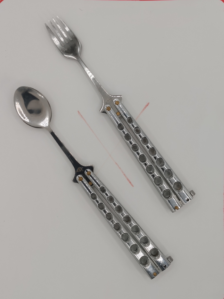 Spoon & Fork Balisong