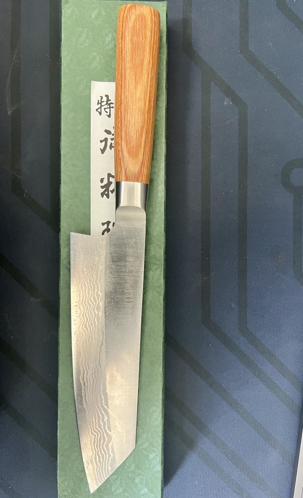 Brand New Katsuyasu Kamo VG10 Bunka Knife 