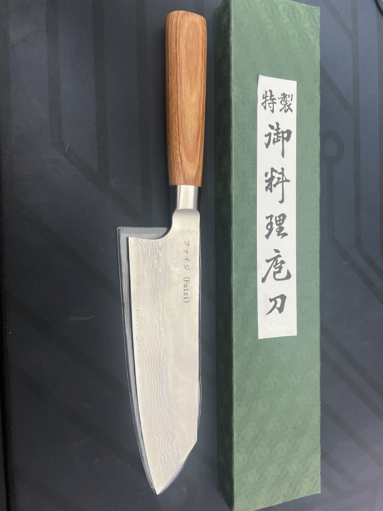 Brand New Katsuyasu Kamo VG10 Bunka Knife 