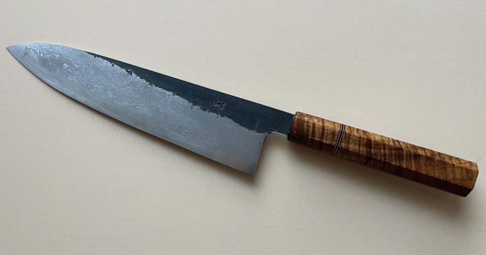 HADO Blue #1 Damascus (tall version) 240mm