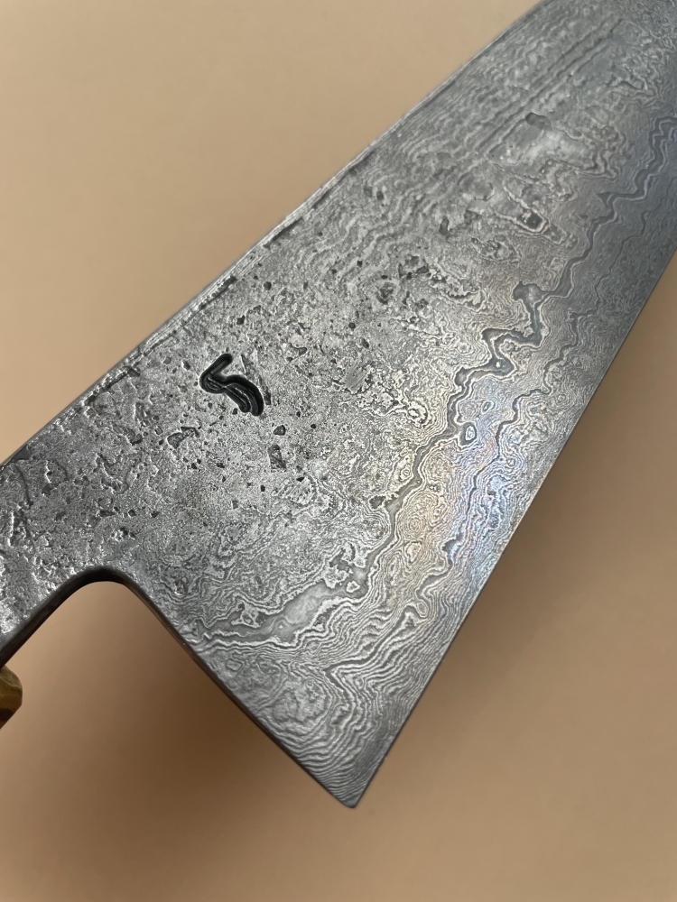 Fredric Spare damascus bunka 180mm