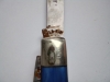 VINTAGE OLD RAM FREE MASON \"LET THERE BE LIGHT\" 2 BLADE FOLDING KNIFE