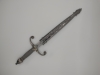 Fury Gothic Medieval Dagger Mini Sword with Ornate Metal Sheath