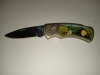 John Deere Single blade Lockback knife