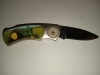 John Deere Single blade Lockback knife