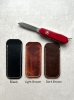 Handmade Vegtan Leather Knife Sheath , EDC Leather Pocket Knife Slip