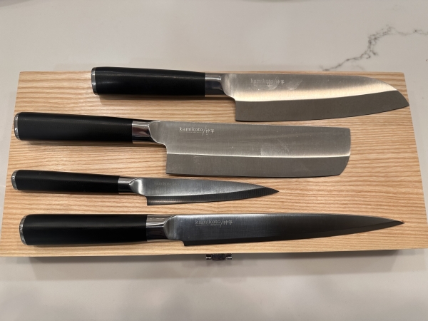 BUNDLE: 4 Handcrafted Kamikoto Japanese Knives