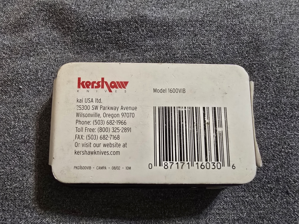 KERSHAW 1600VIB RAINBOW CHIVE FEB03