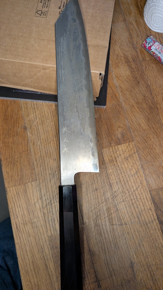Tetsujin AO2 258mm K-tip gyuto