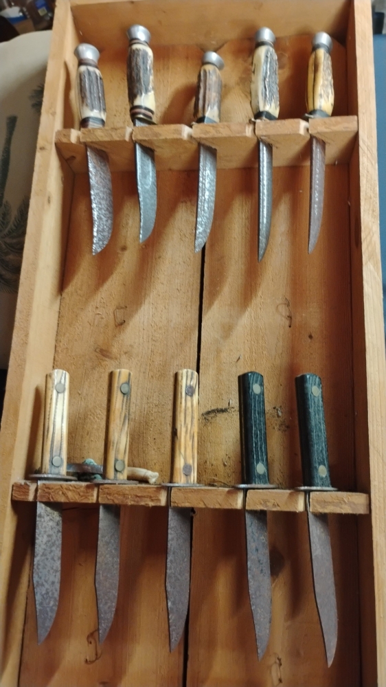 Solingen Germany 10 in display case 