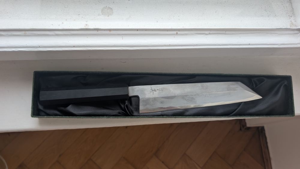 Hide Sakai Kiritsuke Single bevel