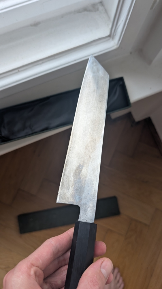 Hide Sakai Kiritsuke Single bevel