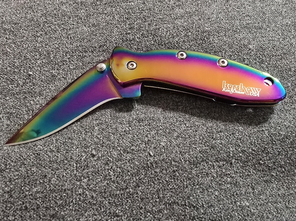 KERSHAW 1600VIB RAINBOW CHIVE FEB03