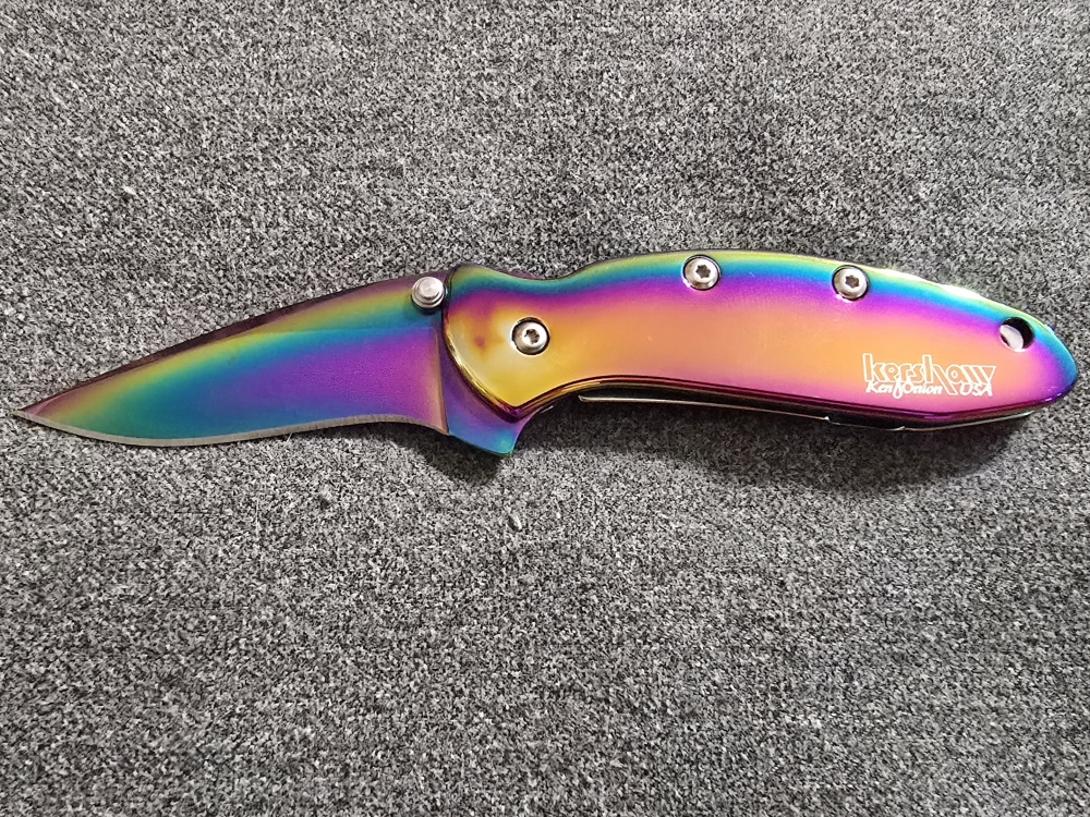 KERSHAW 1600VIB RAINBOW CHIVE FEB03