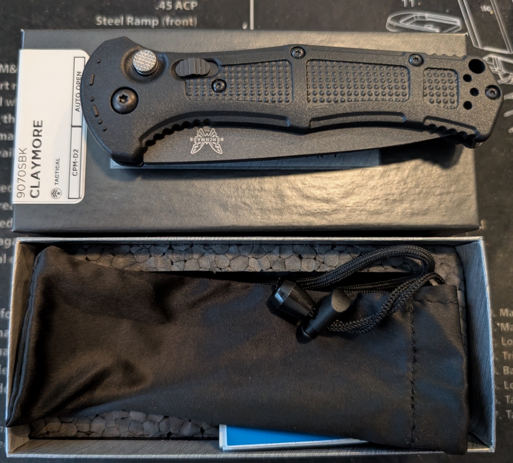Benchmade Claymore 9070SBK