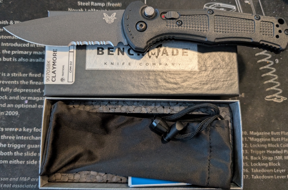 Benchmade Claymore 9070SBK