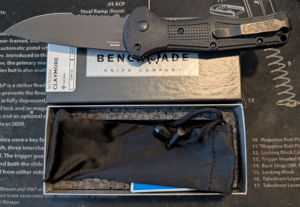 Benchmade Claymore 9070SBK