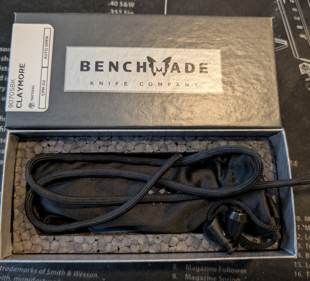 Benchmade Claymore 9070SBK