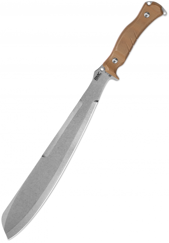 BMC M51 Vanguard Golok - Raw Stonewash variant
