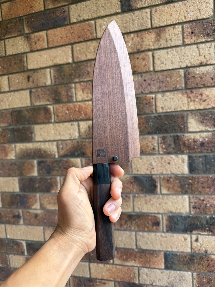 Shigefusa Kasumi Yanagiba 300mm and Kitaoka White 1 Damascus Deba 180mm