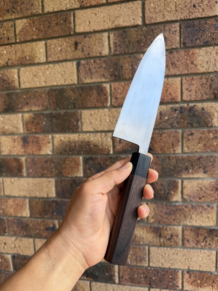 Shigefusa Kasumi Yanagiba 300mm and Kitaoka White 1 Damascus Deba 180mm