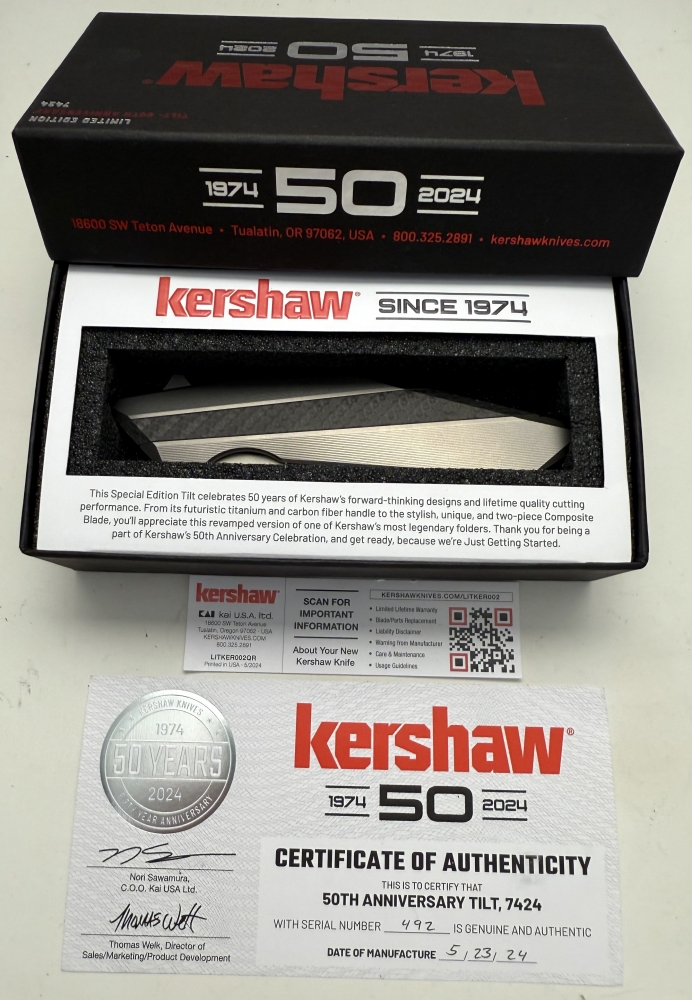KERSHAW TILT-2024 50th ANNIVERSARY LE.