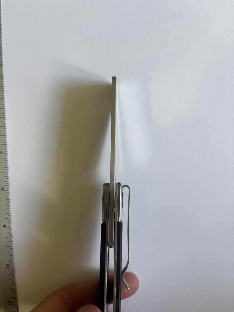 Gerber Quadrant 4660521A – Satin Wharncliffe Blade / Marbled Handle (Excellent Condition)