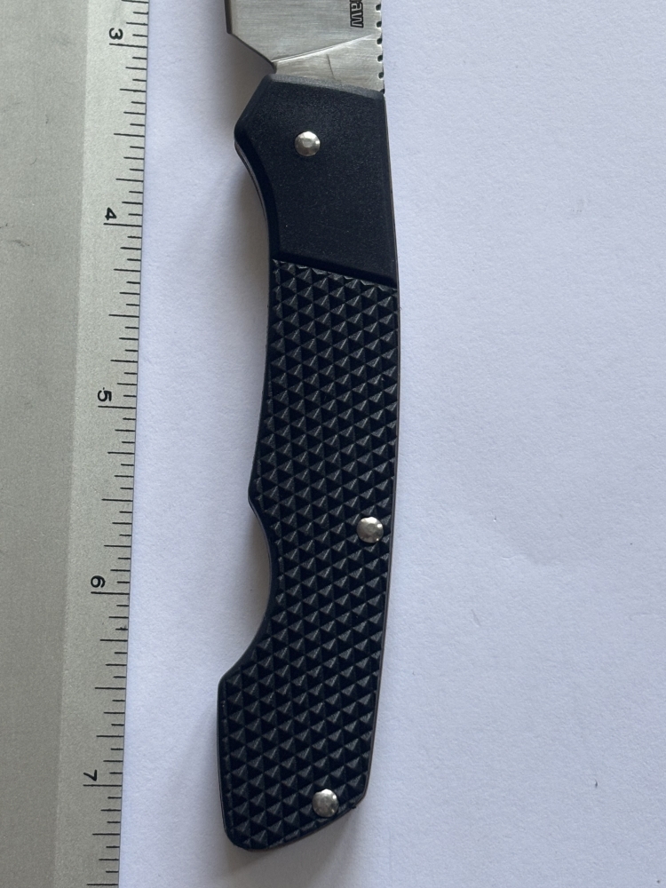 Kershaw 2022 Promo Knife – Wharncliffe Blade, Textured Black Handle, Limited Edition