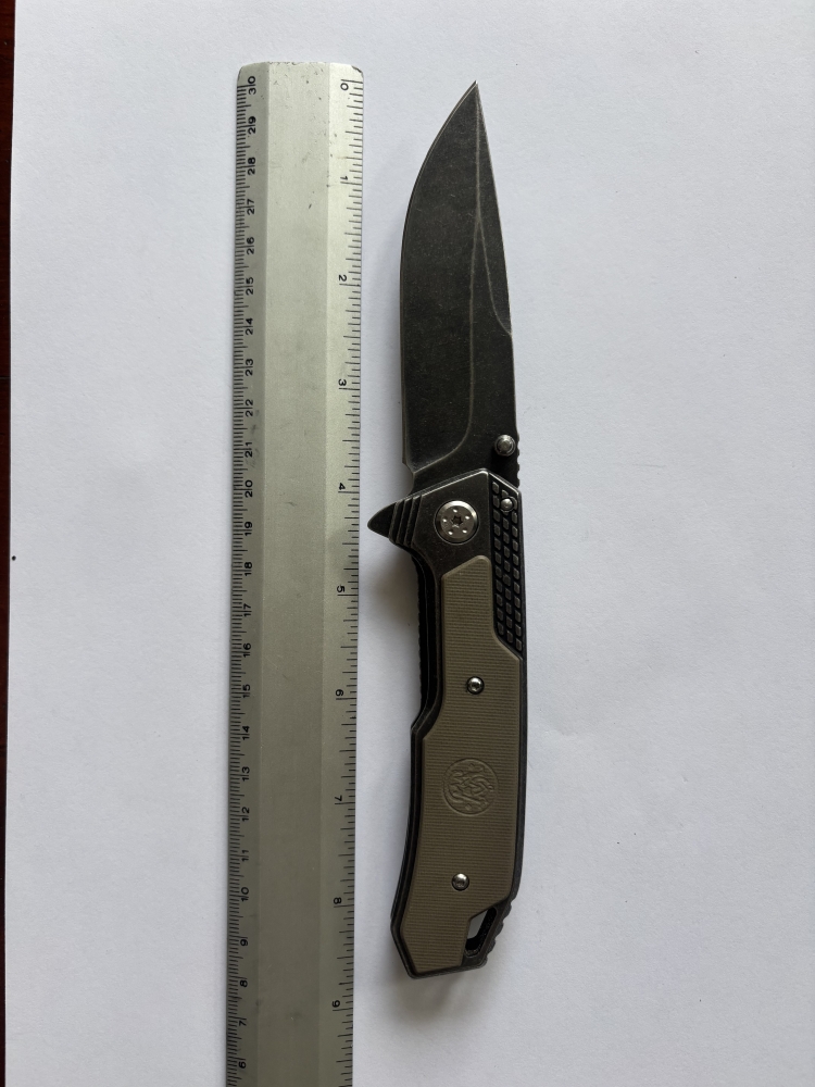 Smith & Wesson SW609-1222 Tactical Folding Knife – 3.75” Stainless Blade, EDC Clip Folder