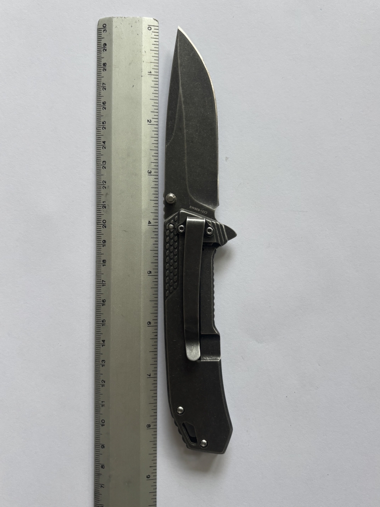 Smith & Wesson SW609-1222 Tactical Folding Knife – 3.75” Stainless Blade, EDC Clip Folder