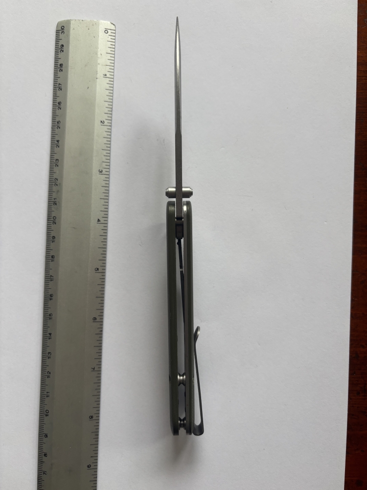 Gerber Confidant Folding Knife – Nessmuk Drop-Point, G-10/Bamboo Inlay, Liner Lock