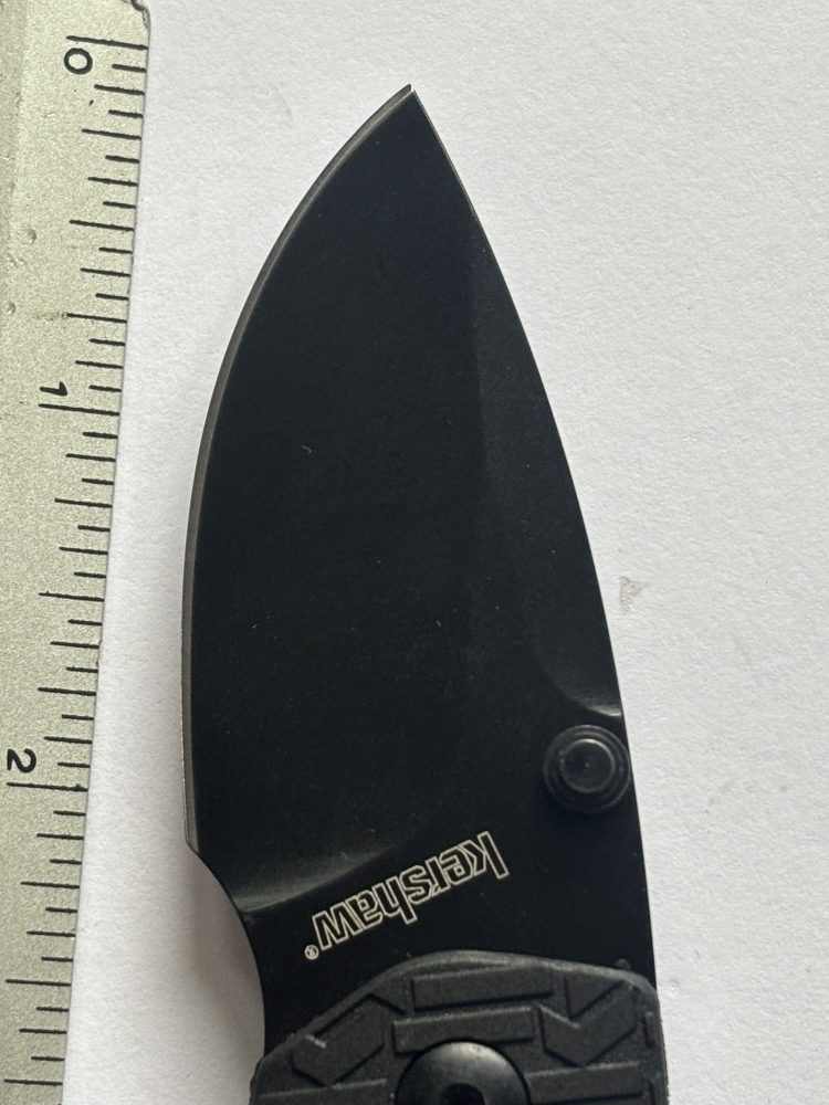 Kershaw Shuffle 8700BLK – All-Black 8Cr13MoV, Bottle Opener & Screwdriver, Manual Thumb-Stud, Liner Lock