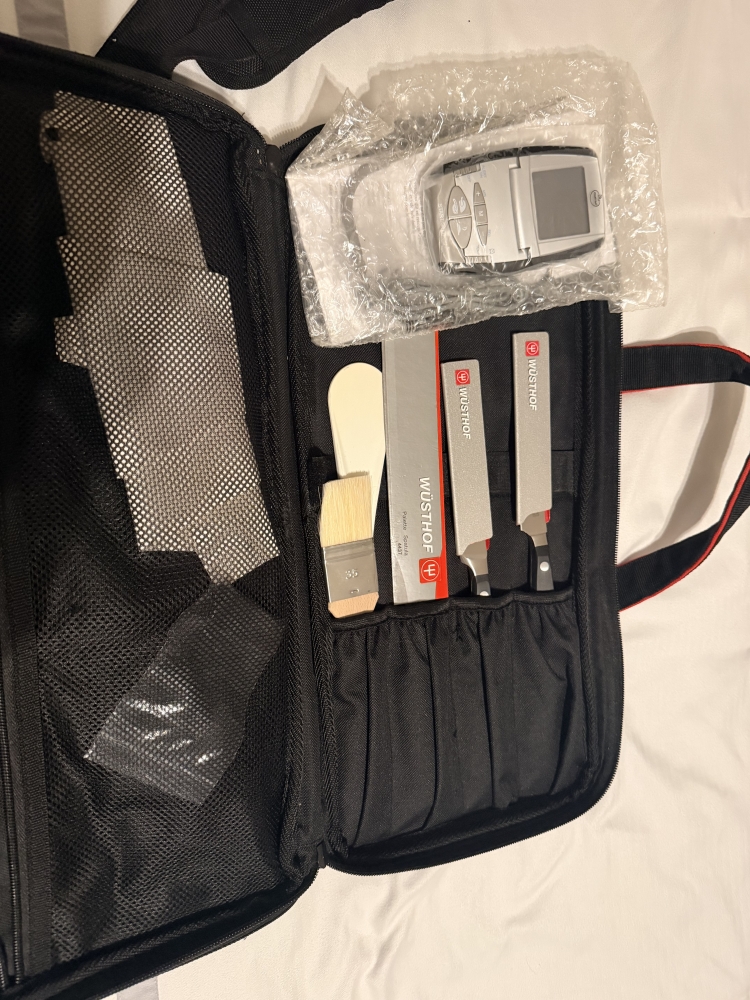 Wüsthof Classic Le Cordon Bleu Professional Knife Roll Set – Forged Solingen Blades – Like New