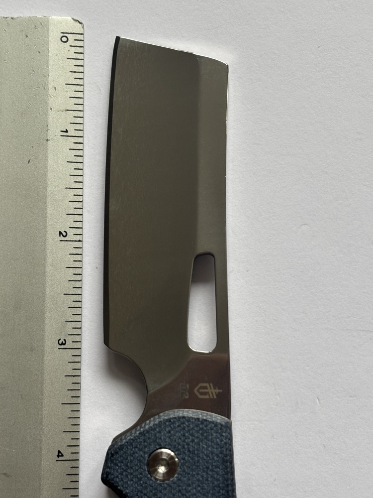 Gerber Flatiron Cleaver 300001795 – 3.6″ D2 Satin Plane Blade, Micarta Handle, Tactical EDC