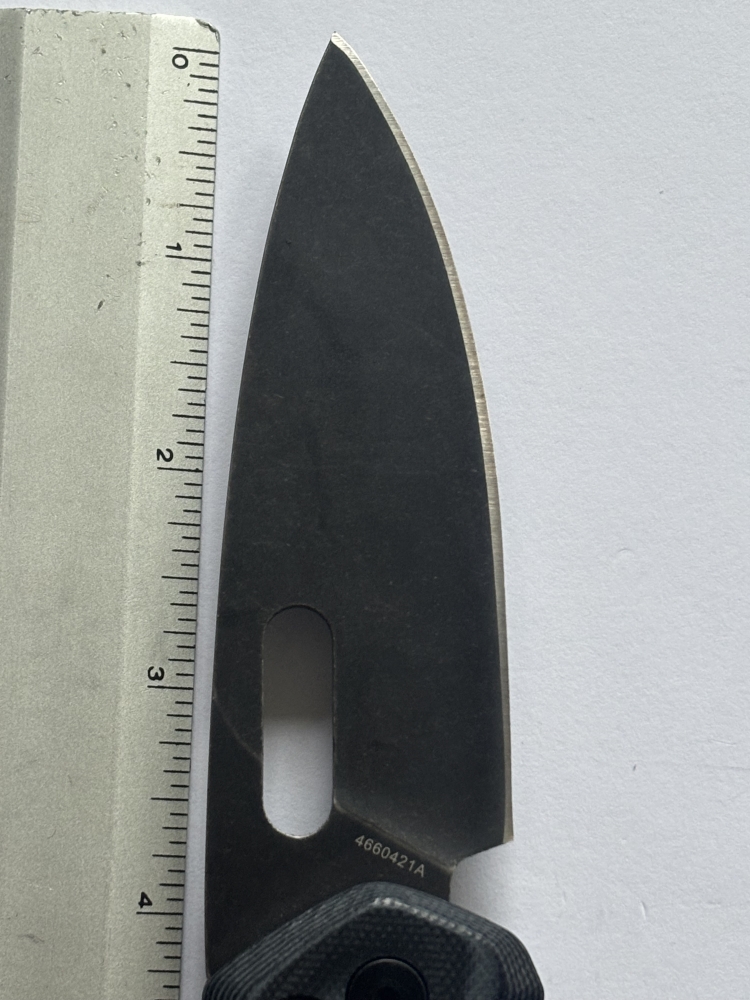 Gerber Fuse Black Stonewash Folding Knife – G-10 Handle, Manual Open, Axis Lock, Near-Mint Condition